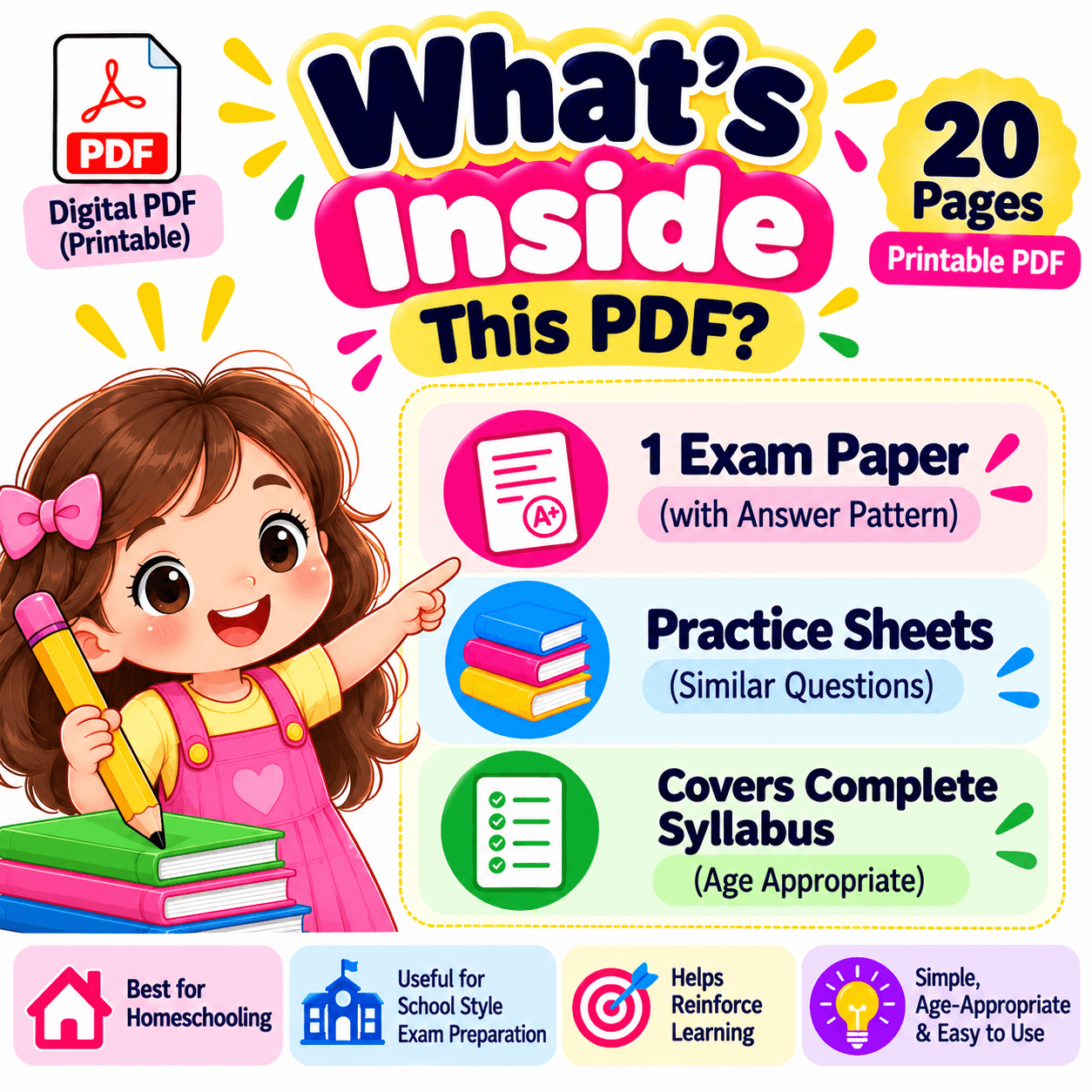 LKG English Final Exam Worksheets Pdf - Image 2