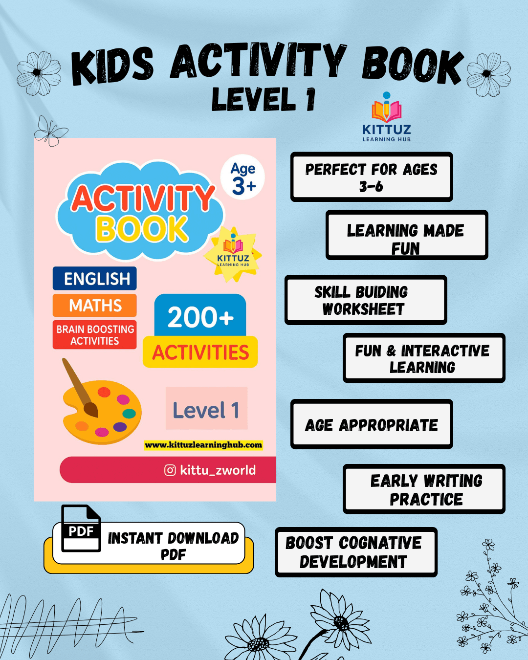 Kids Activity Book – Level 1 - Image 4