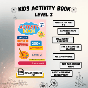 Kids Activity Book – Level 2