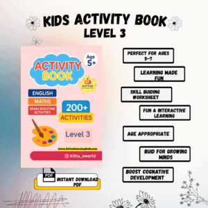 Kids Activity Book Level 3