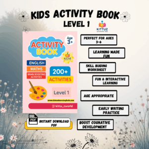 Kids Activity Book – Level 1
