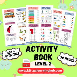 Kids Activity Book – Level 2
