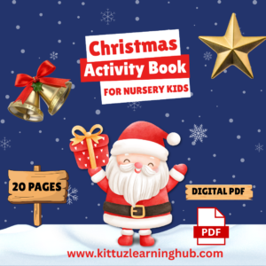 Christmas Activity Book for Nursery Kids