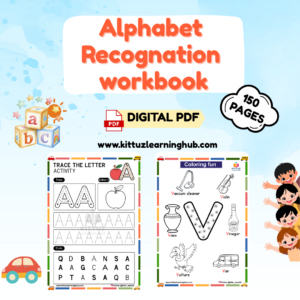 Alphabet Recognition Workbook – 150 Pages