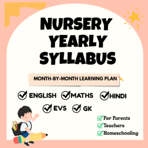 Nursery Yearly Syllabus – Month-by-Month Learning Plan